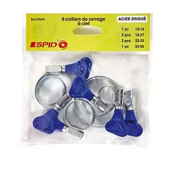 Castorama 6 Colliers De Serrage Spido