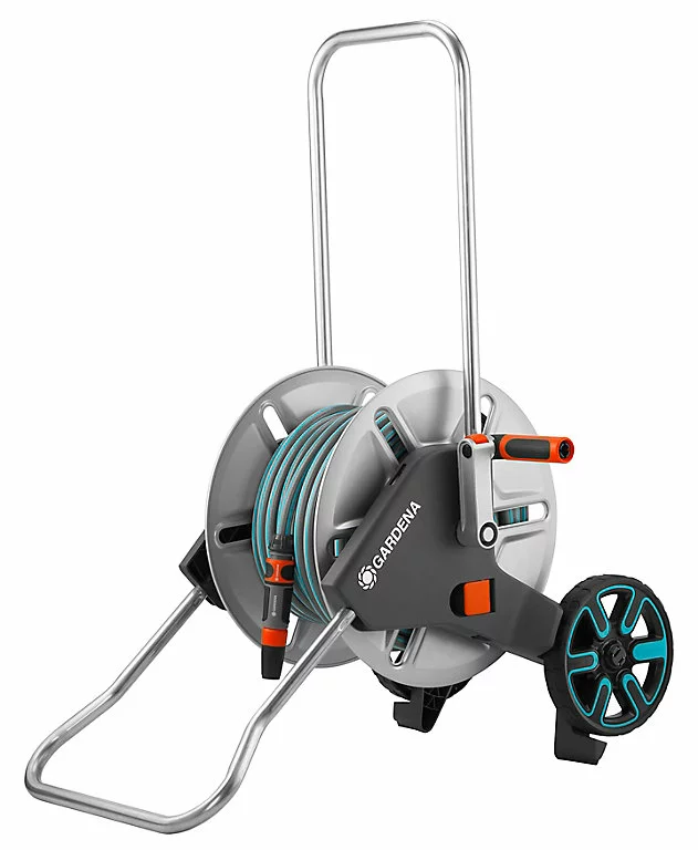 Castorama Dévidoir Sur Roues Gardena CleverRoll M Métal équipé 25m 1 Castorama Dévidoir Sur Roues Gardena CleverRoll M Métal équipé 25m
