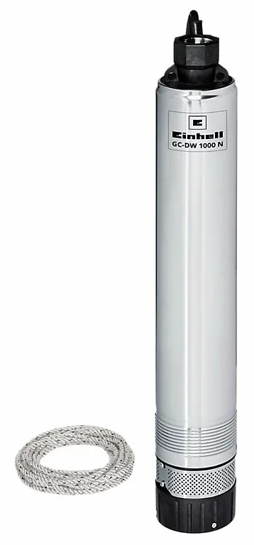 Castorama Pompe Immergée De Forage Einhell GC-DW 1000 N - 1000 W 1 Castorama Pompe Immergée De Forage Einhell GC-DW 1000 N - 1000 W