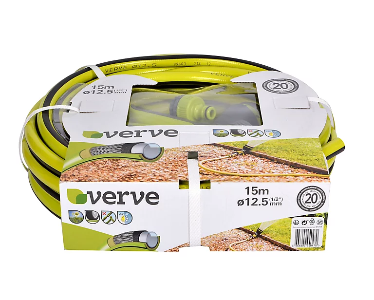 Castorama Tuyau équipé ø12,5mm 15m Verve 1 Castorama Tuyau équipé ø12,5mm 15m Verve