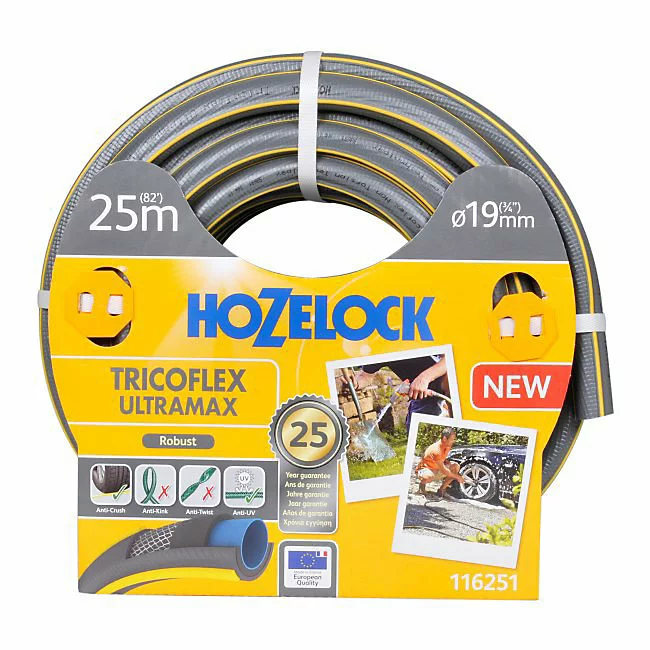 Castorama Tuyau HOZELOCK Tricoflex Ultramax ø19 Mm L.25 M 1 Castorama Tuyau HOZELOCK Tricoflex Ultramax ø19 Mm L.25 M
